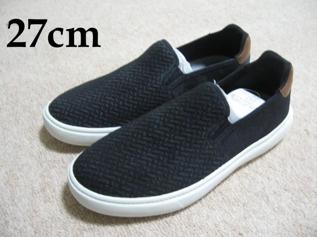 New tag included: ACTIVE BIZ 27cm Black Slip-on