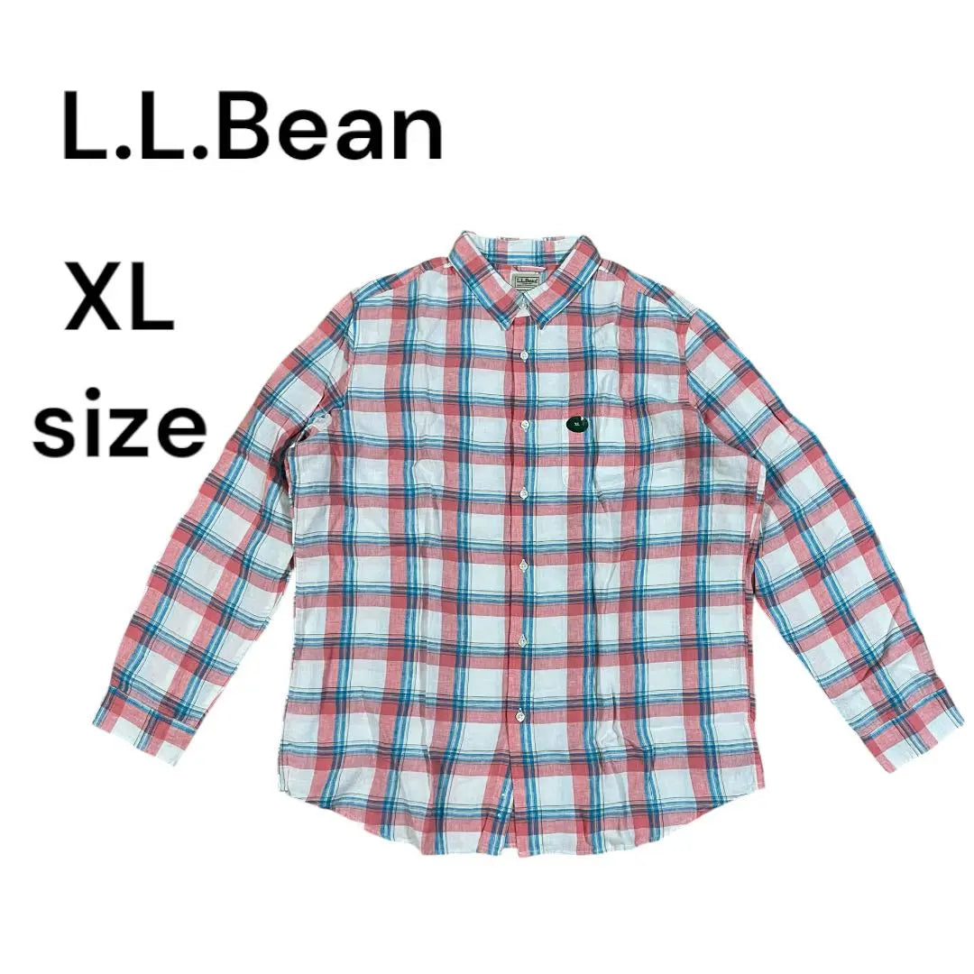 L.L.Bean L.L.Bean Shirt Check Men's XL 1088