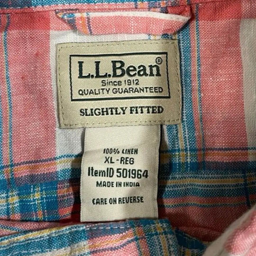 L.L.Bean L.L.Bean Shirt Check Men's XL 1088