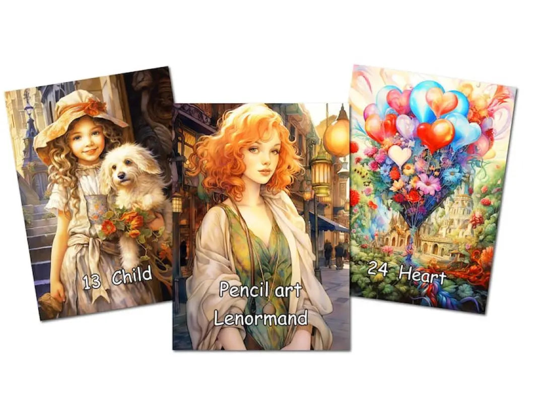 Next arrival undecided✨Pencil Art LeNorman Tarot Oracle LeNorman