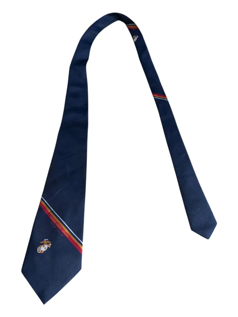 MARINE CORPS LEAGUE Tie Navy