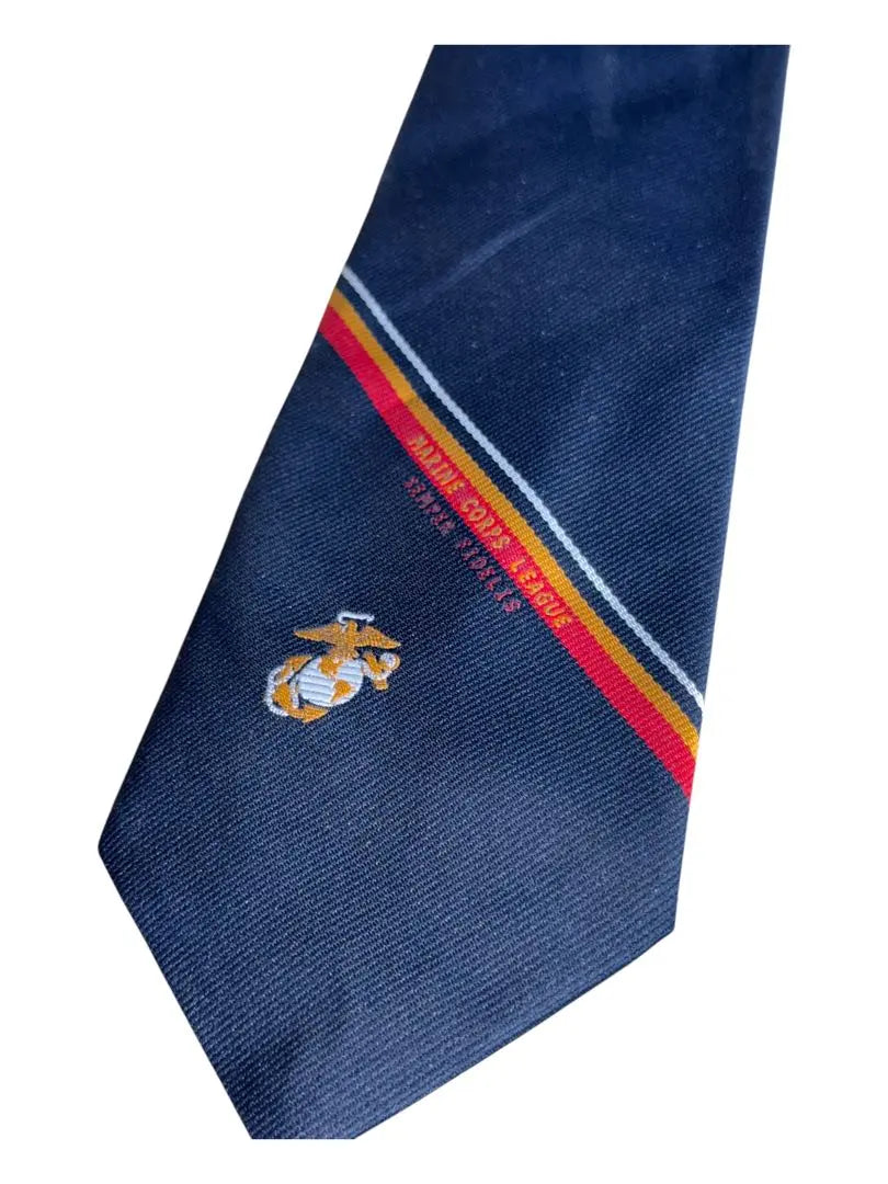 MARINE CORPS LEAGUE Tie Navy