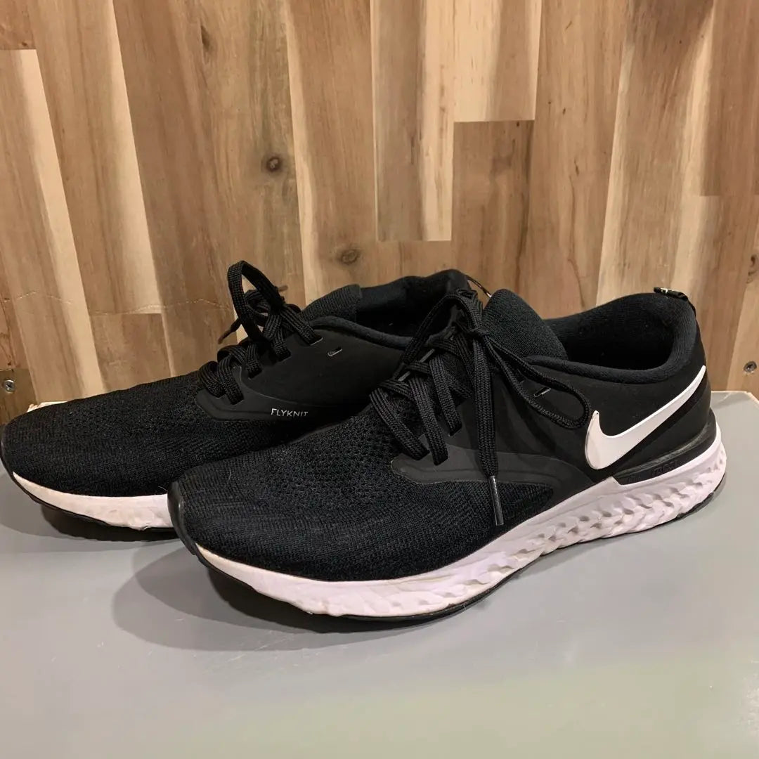 NIKE Odyssey React Flyknit 2 Black 27