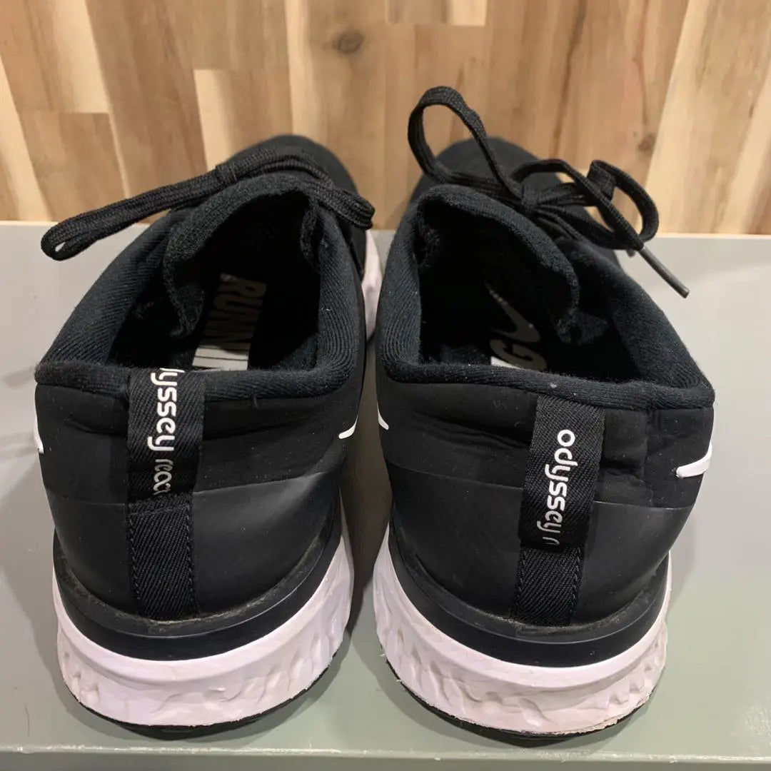 NIKE Odyssey React Flyknit 2 Black 27