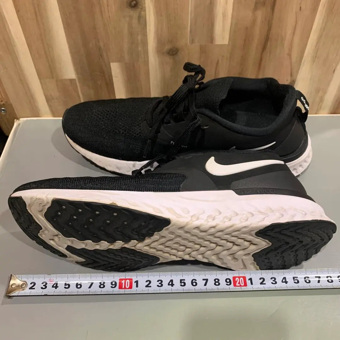 NIKE Odyssey React Flyknit 2 Black 27