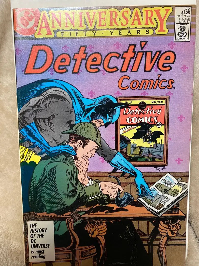 Detective Comics #572 1987 American Comic Leaf Batman