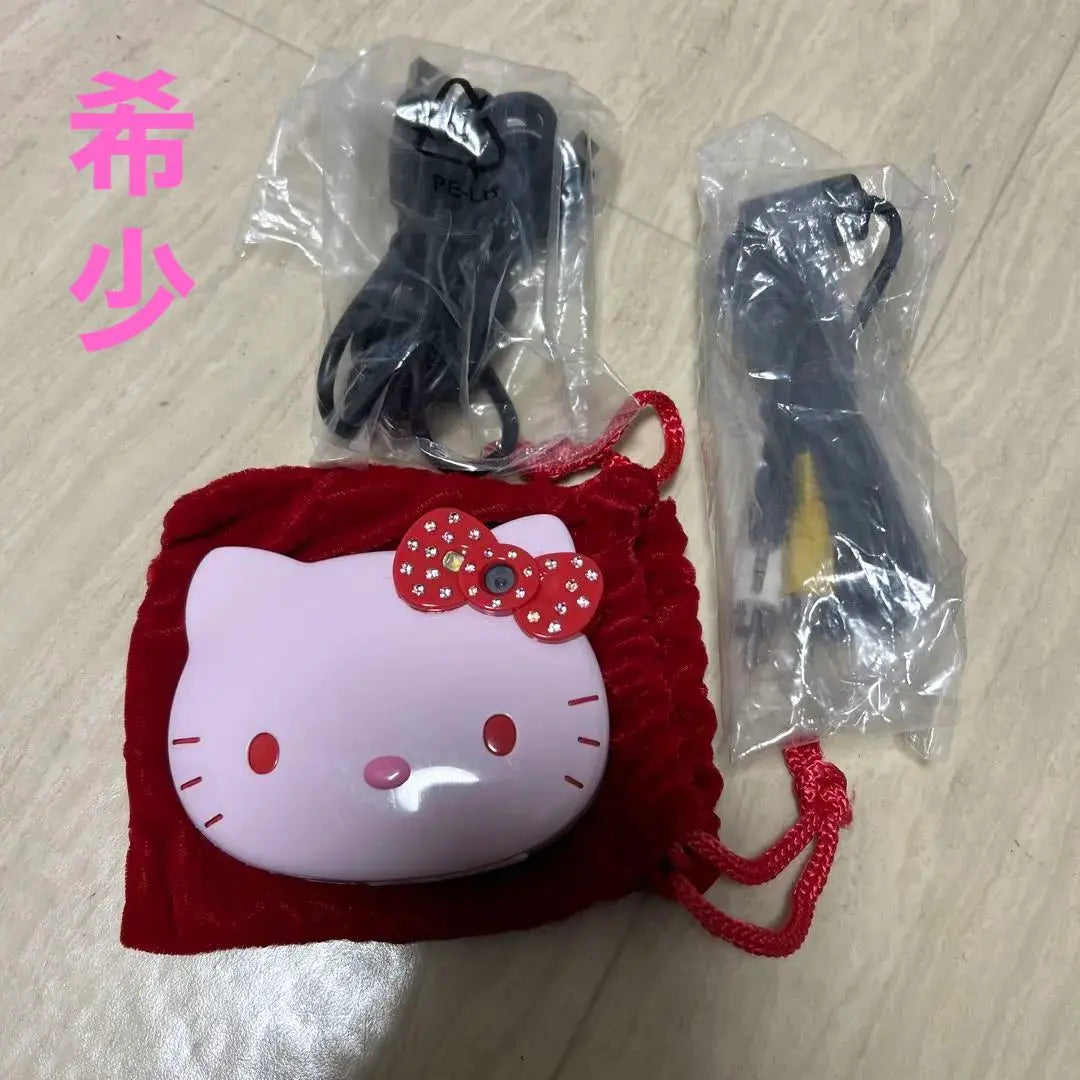 ¡Raro! [Basura] Cámara digital tipo cara de Hello Kitty edición limitada de Sanrio