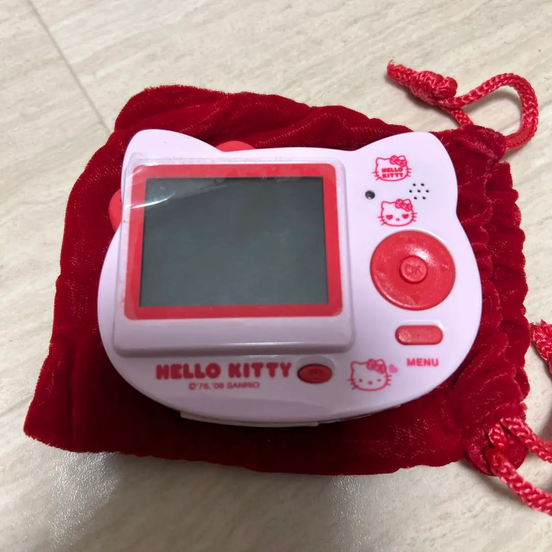 Rare! [Junk] Hello Kitty face-type digital camera Sanrio limited edition