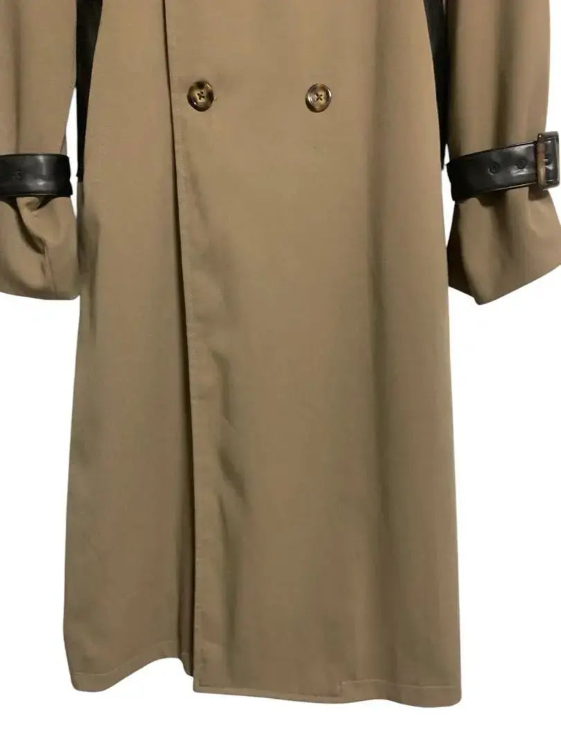 El Noroset ELNO Loset Beghan Leather Switching Trench Court