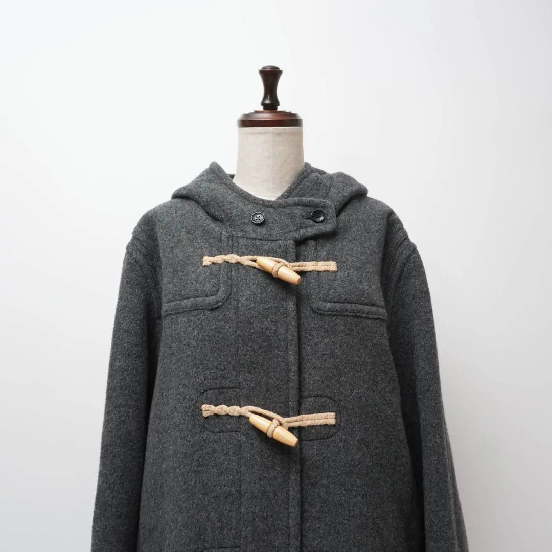 New Yorker Duffel Coat with Food Gender Gray 23 *XC796