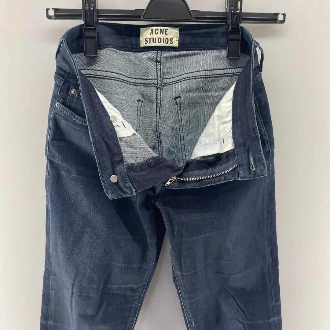 Acne Studios Denim Pants 26/32 Navy Blue ACNE STUDIOS