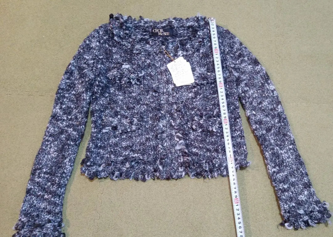 Cecil Mcbee Laidy Knit Jacket Long Sleeve