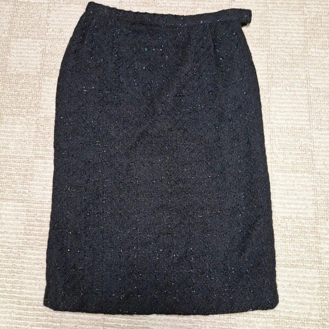 ♪Madam yamaoka Glitter black skirt suit