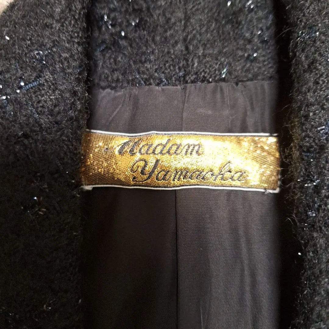 ♪Madam yamaoka Glitter black skirt suit