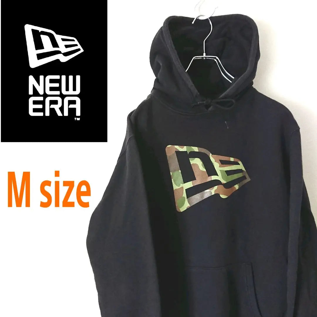 NEW ERA Camouflage pattern Big logo Hoodie