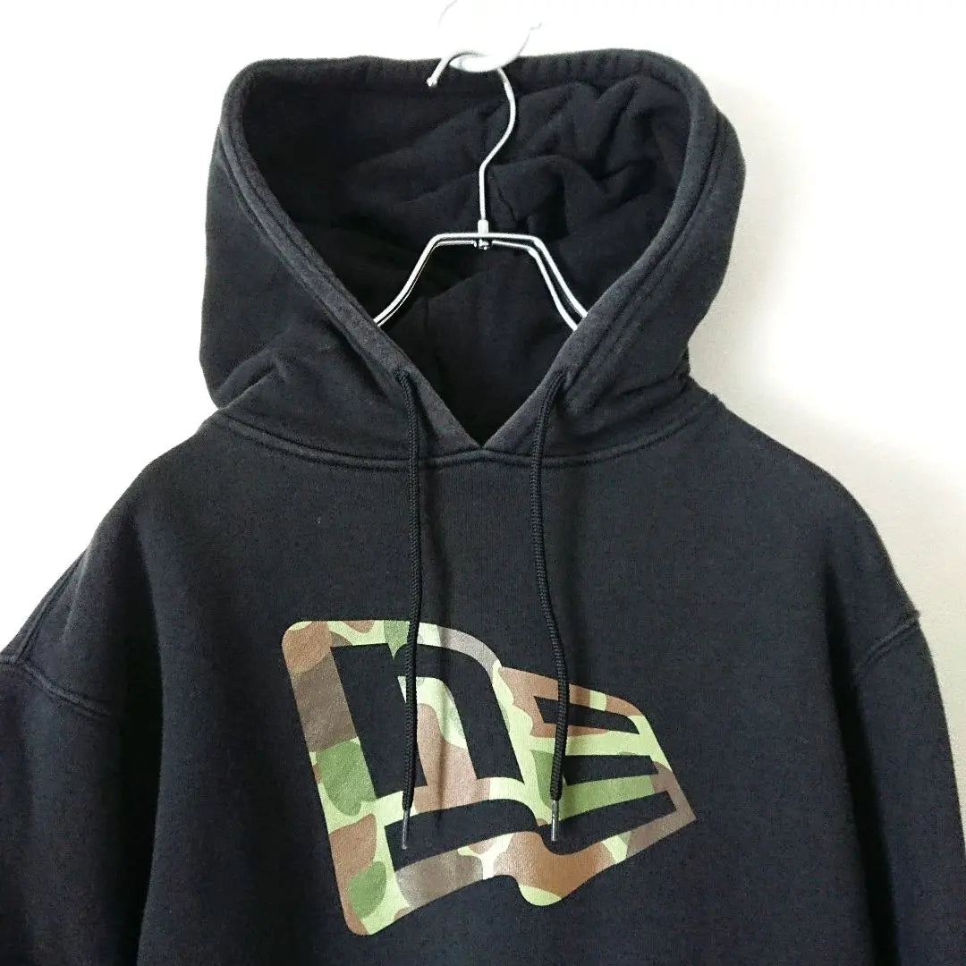 NEW ERA Camouflage pattern Big logo Hoodie