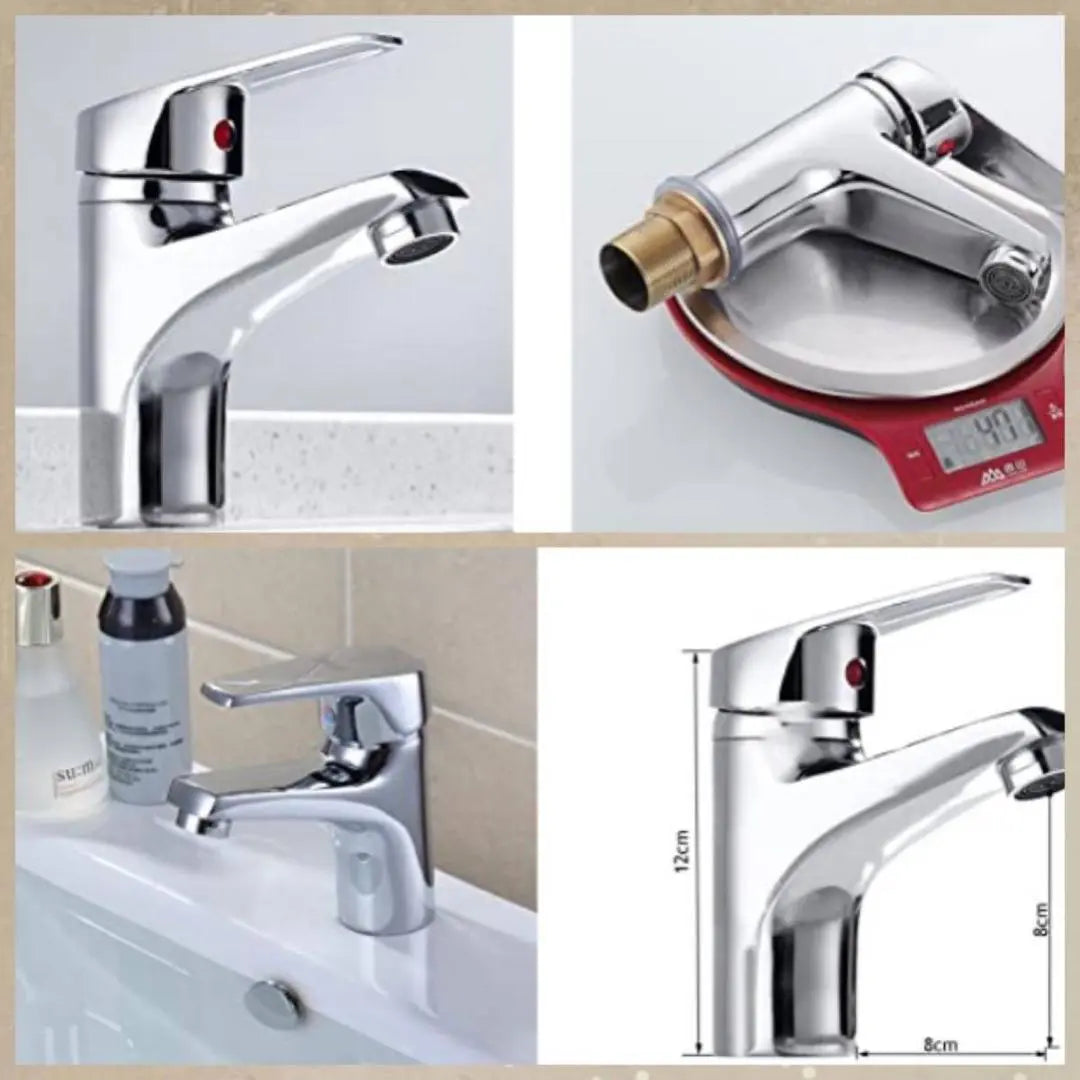 ❤ Ideal for rental properties ❣ Fashionable luxury chrome plating finish ♪ ❤ Single lever mixed faucet