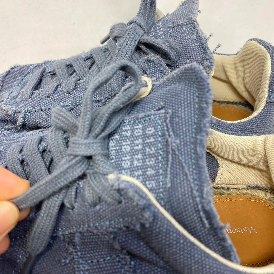 [Try on] Maison Margiela Jute Sole Sneaker Size "39" 25cm