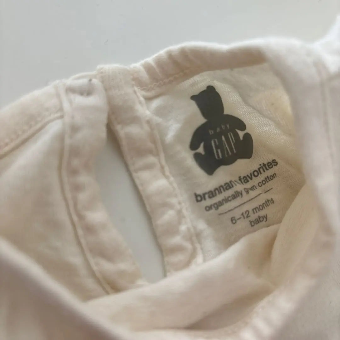 baby GAP Organic Cotton Bodysuit 6-12 months