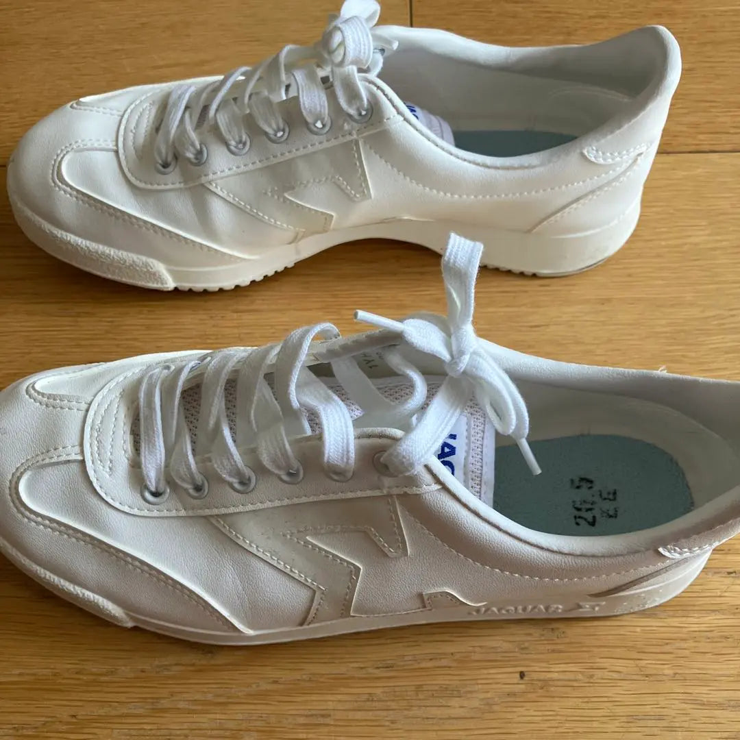 [Used item] JAGUAR MoonStar white sneakers 26.5cm