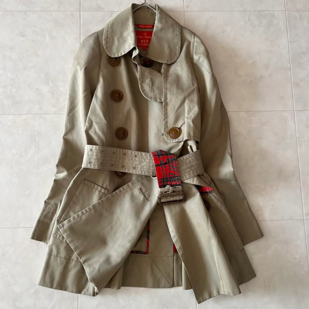 Vivian Westwood Red Red Label Trench Court Size 3