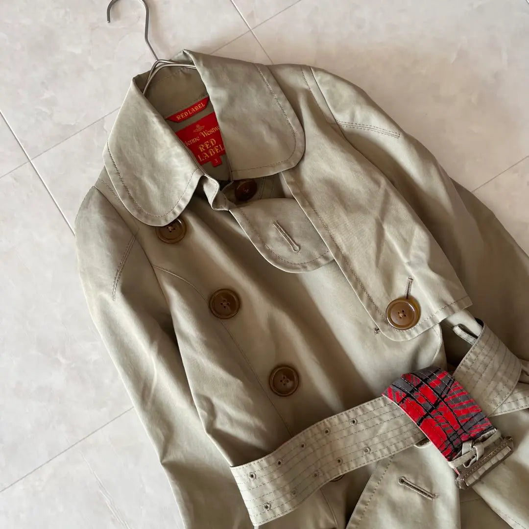 Vivian Westwood Red Red Label Trench Court Size 3