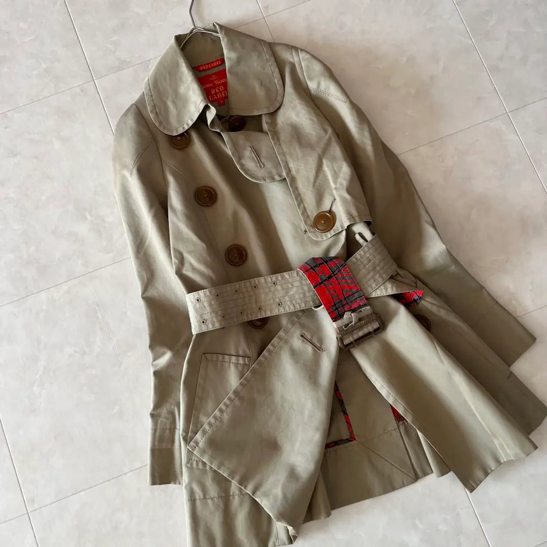 Vivian Westwood Red Red Label Trench Court Size 3