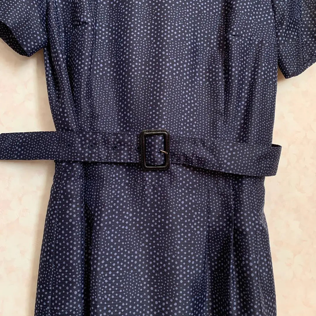 Beautiful condition ☆ Burberry London Short Sleeve Dress 38 Sanyo Shokai