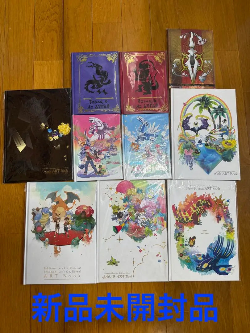 Not for sale Pokemon Center Limited Pokemon Series Art Book 10 books