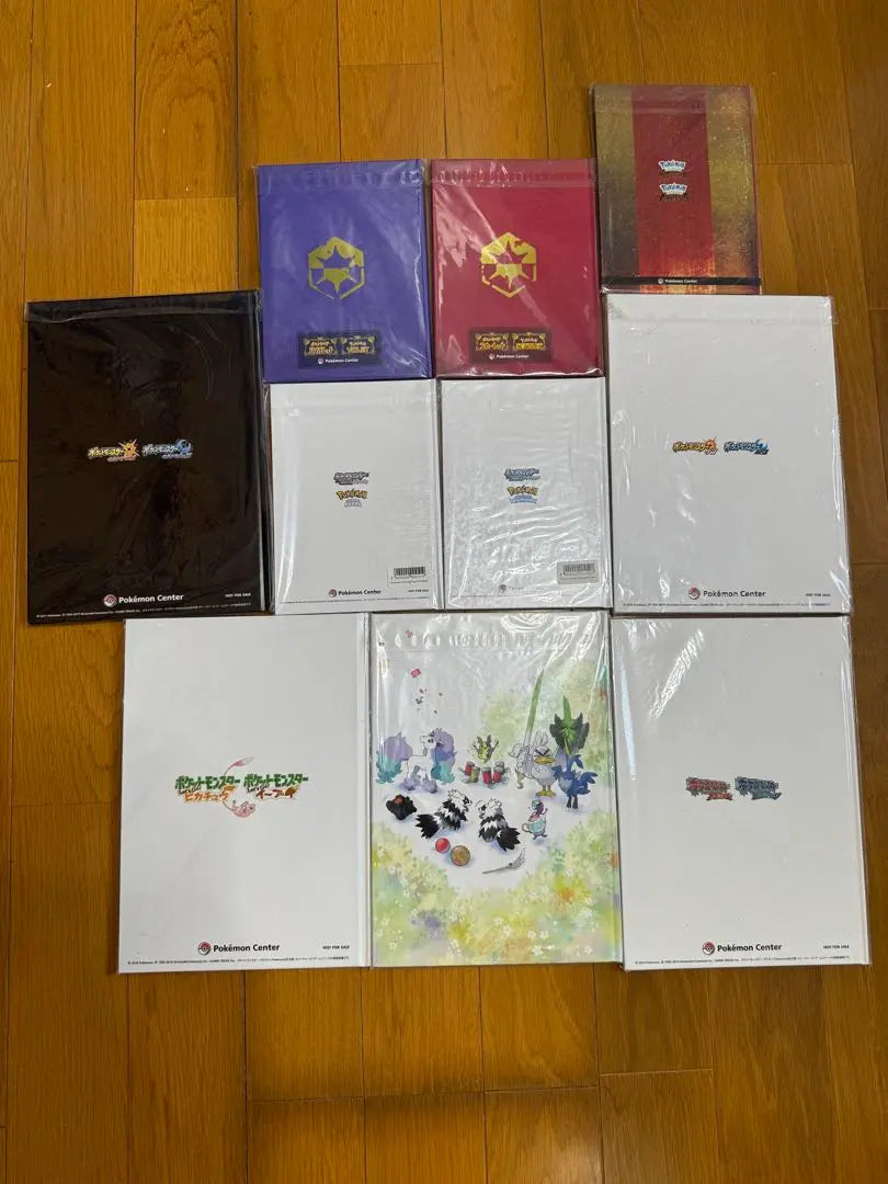 Not for sale Pokemon Center Limited Pokemon Series Art Book 10 books