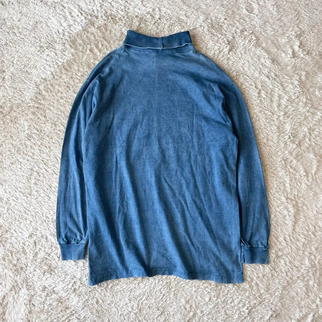 Beauty Long John Long Sleeve Cut Saw L Indigo USA