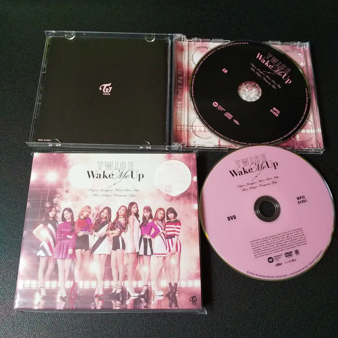 3 types including TWICE Wake Me Up [First limited edition A] [Japanese edition]