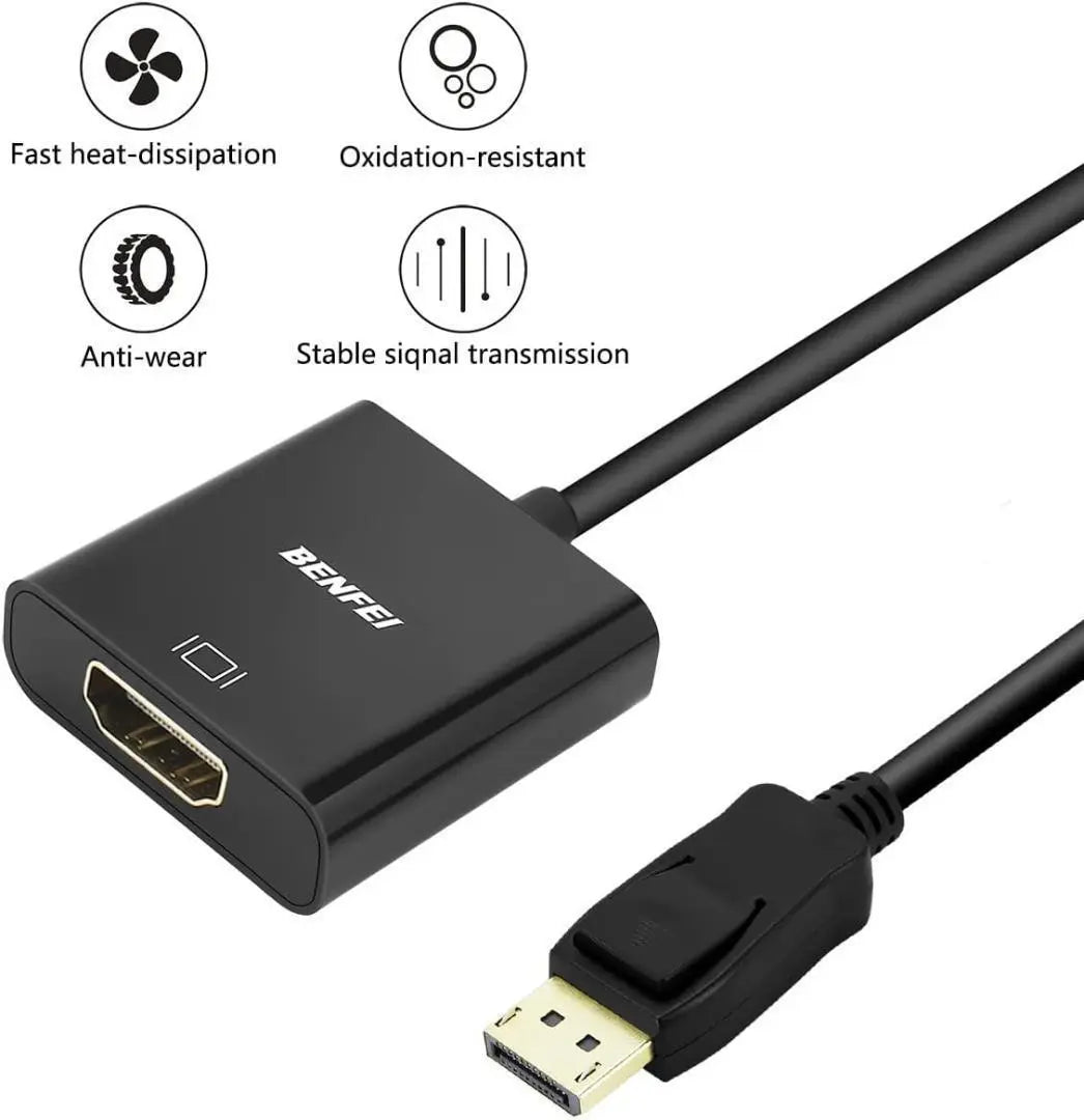 ★Adaptador DisplayPort-HDMI para monitor y proyector