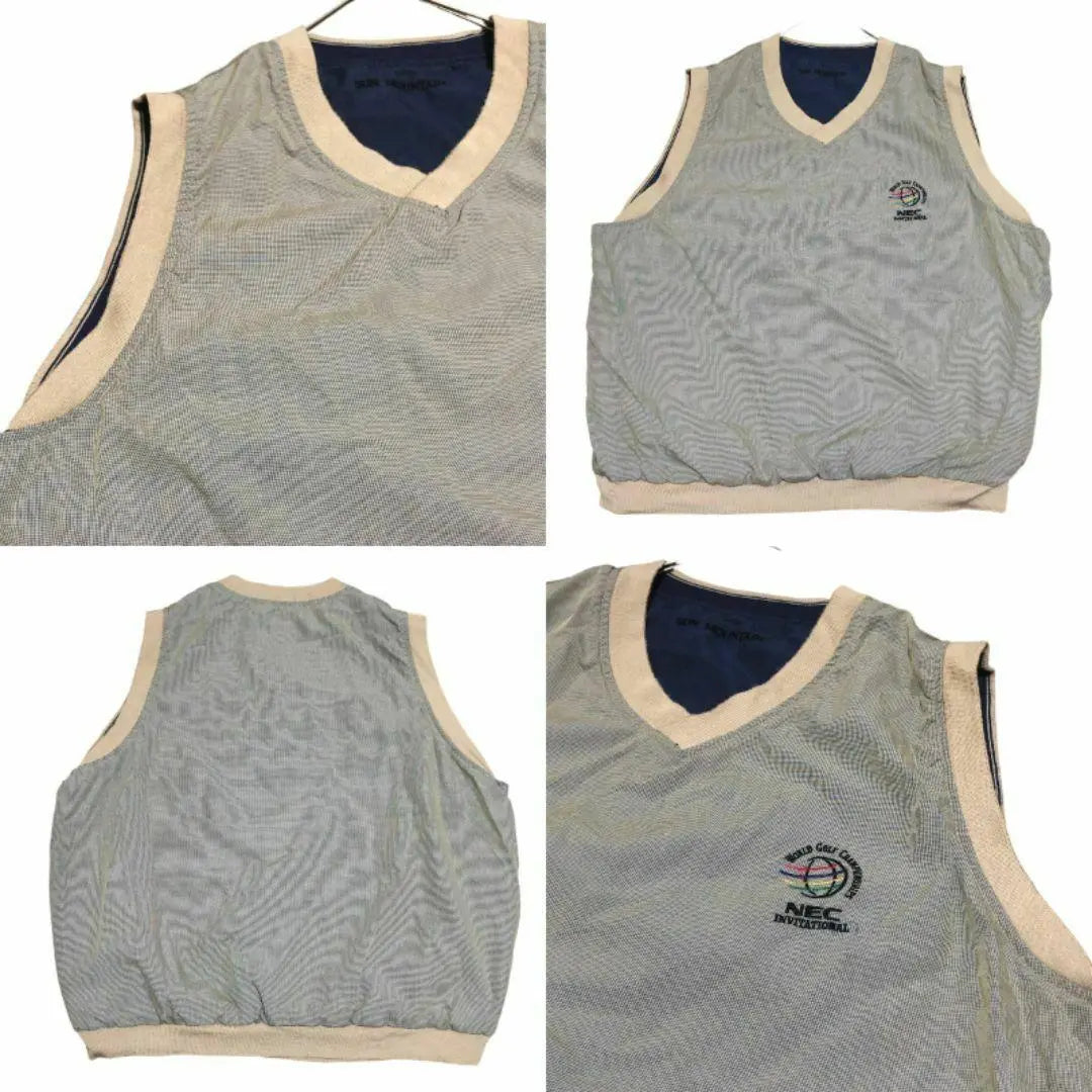 Sun Mountain Reversible Vest Golf Tournament Logo Embroidery T25