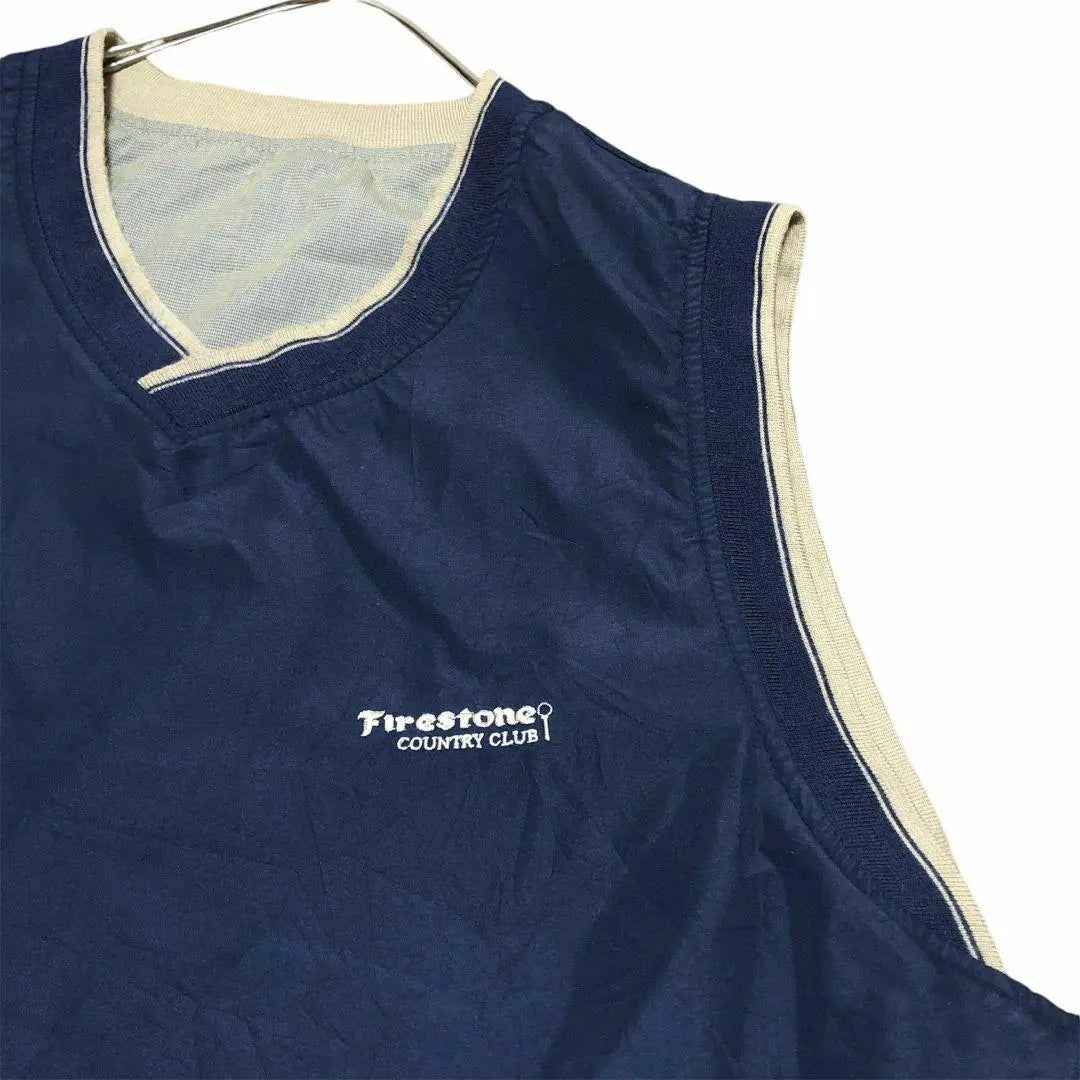 Sun Mountain Reversible Vest Golf Tournament Logo Embroidery T25