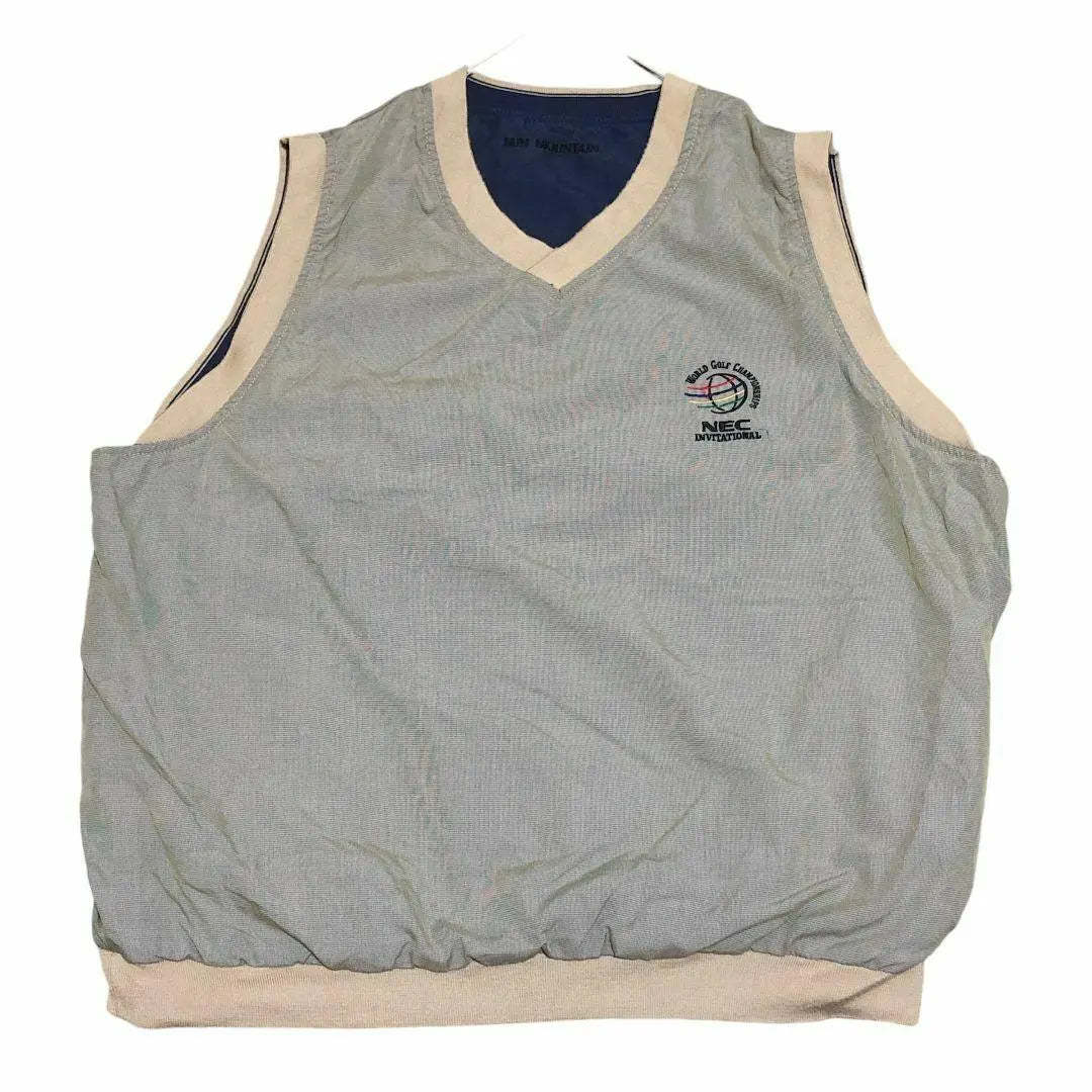 Sun Mountain Reversible Vest Golf Tournament Logo Embroidery T25