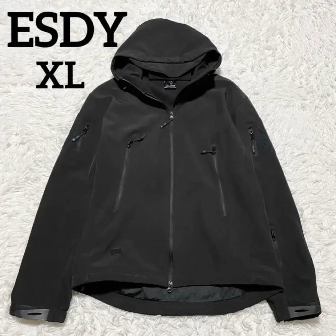 ✨Extremadamente hermosa✨ESDY Black Mountain Parka Bois Inner Outdoor XL185/100A