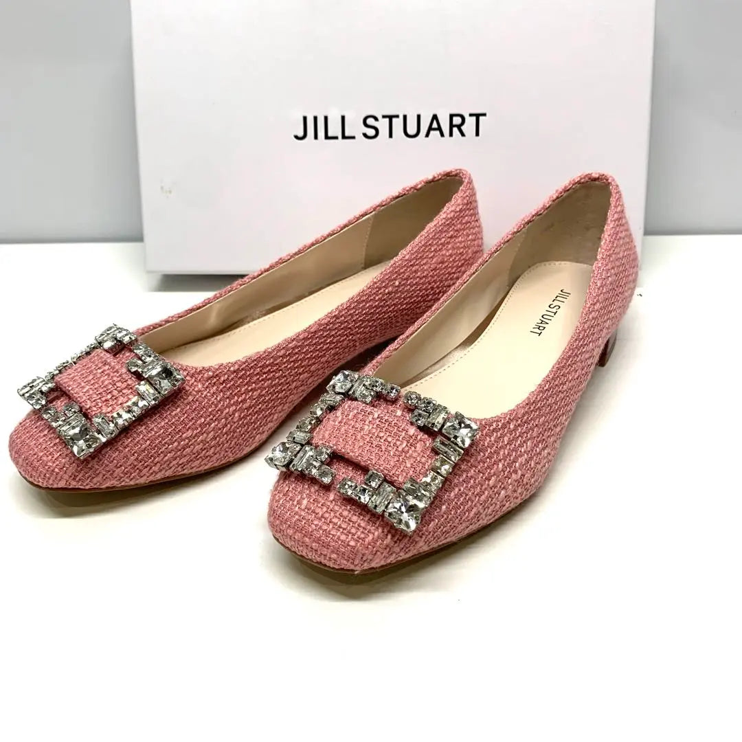 ☆Unused☆ Jill Stuart Bijou Buckle Motif Cutter Pumps