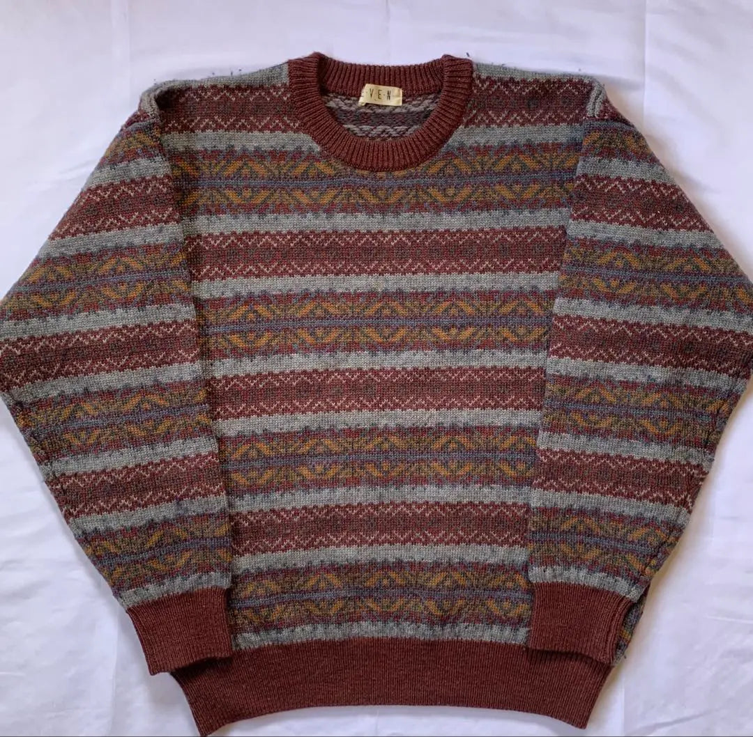 JEVEN Knit Sweater 90s Old-wear