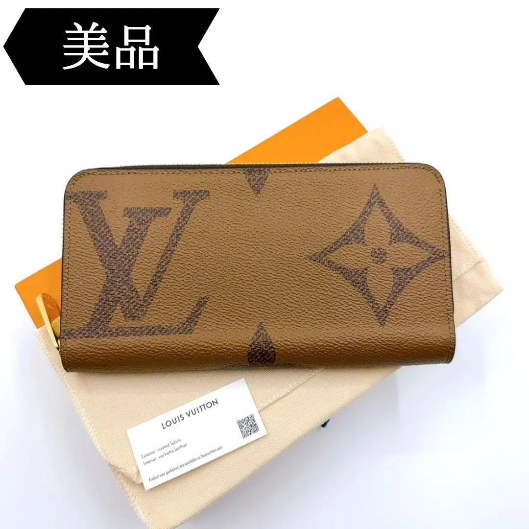 ◇Louis Vuitton◇Giant Monogram Reverse/Zippy Wallet/Long Wallet