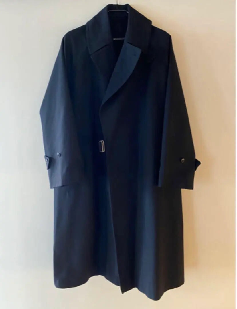 Comoli 2018AW Wool Surge Tie Rocken Coat Size 2