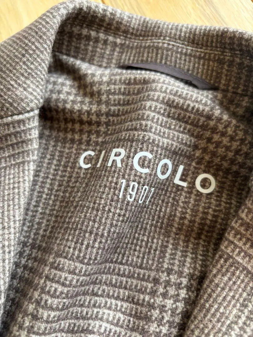 Unused CIRCOLO1901 Jersey Jacket 48 Greige