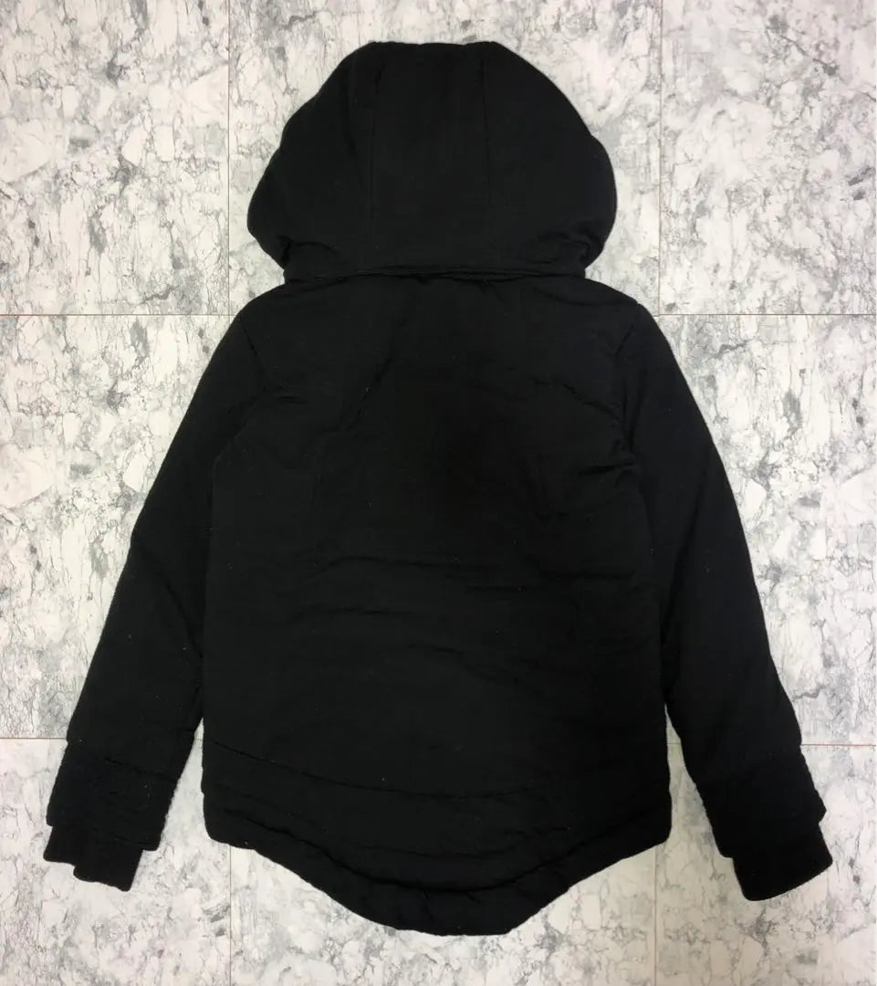 ‼ ️First come, first served!! ️Hooded coat [black/black]