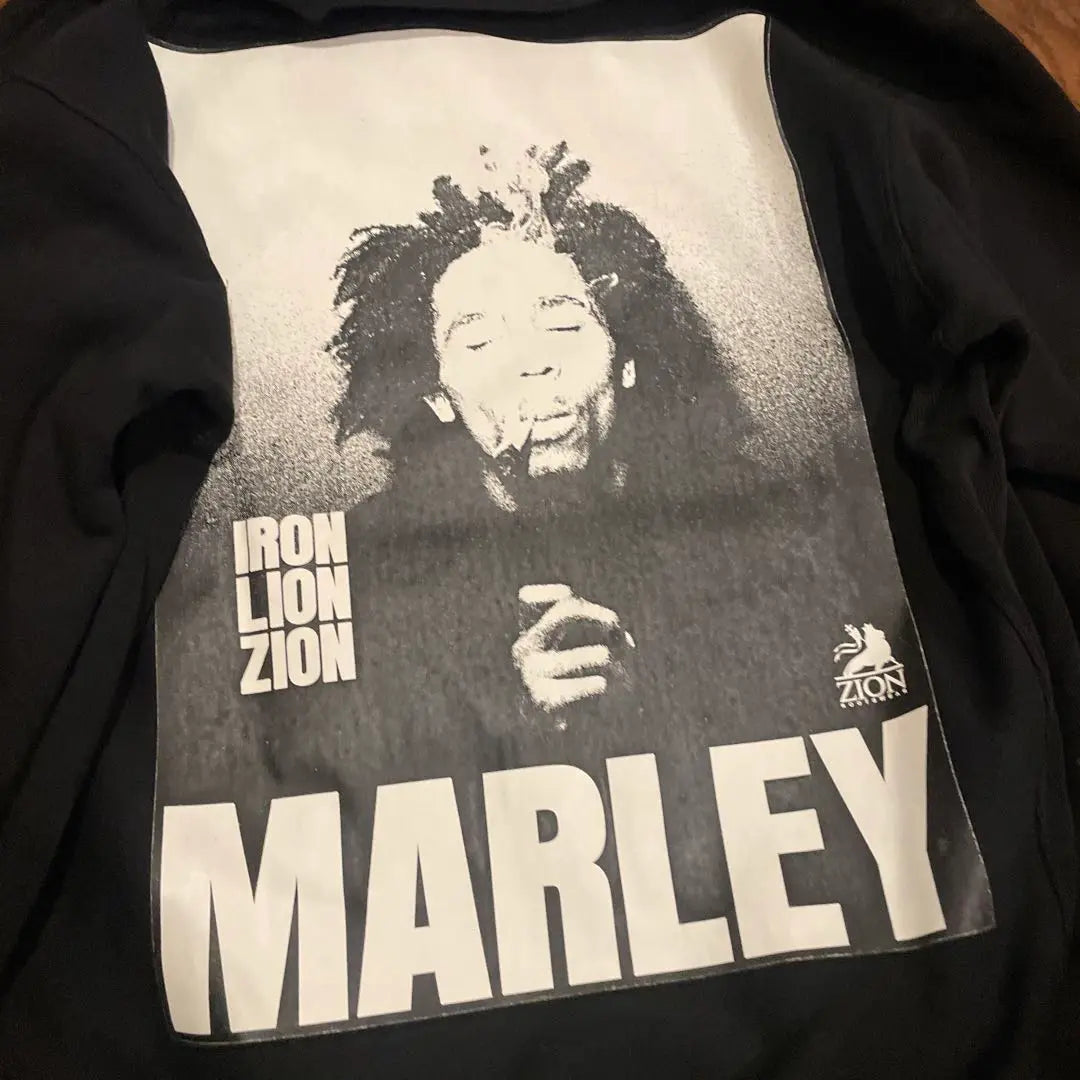 [New] Zion Bob Marley Sweatshirt Hoodie Black M