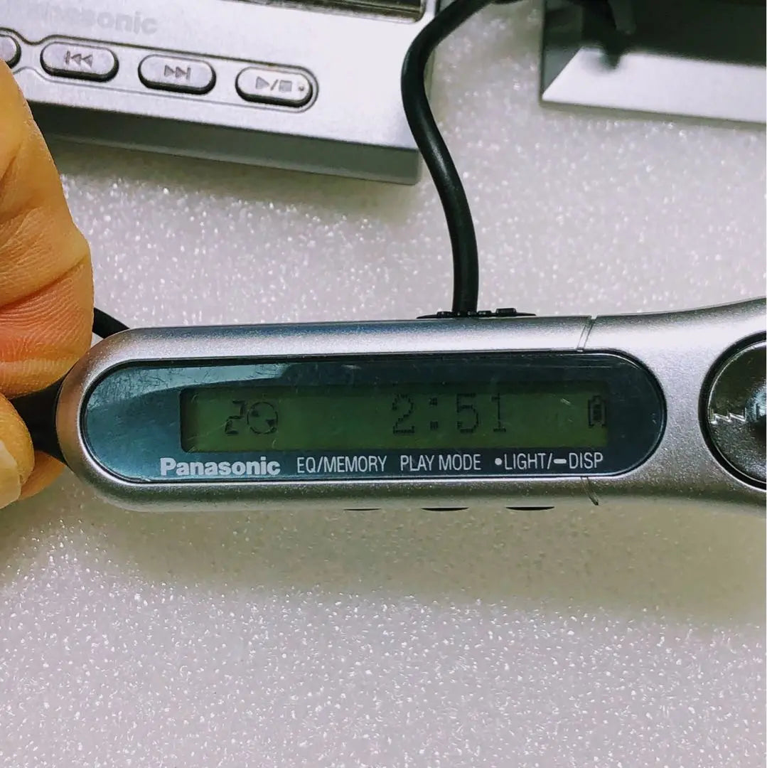 Panasonic☆Portable MD Player SJ-MJ95 (Operation confirmed)