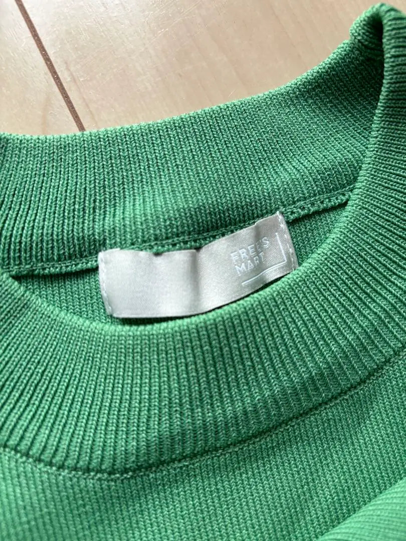 FREE'S MART Short-sleeved knit Green