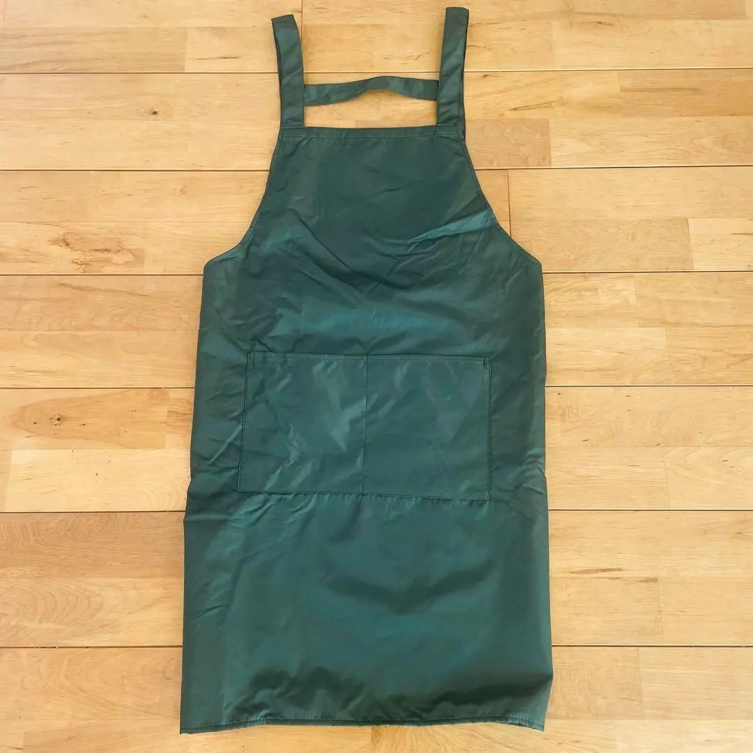 Apron H type cafe apron waterproof simple green stylish plain adult