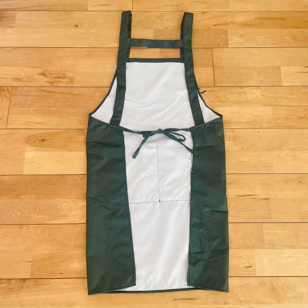 Apron H type cafe apron waterproof simple green stylish plain adult