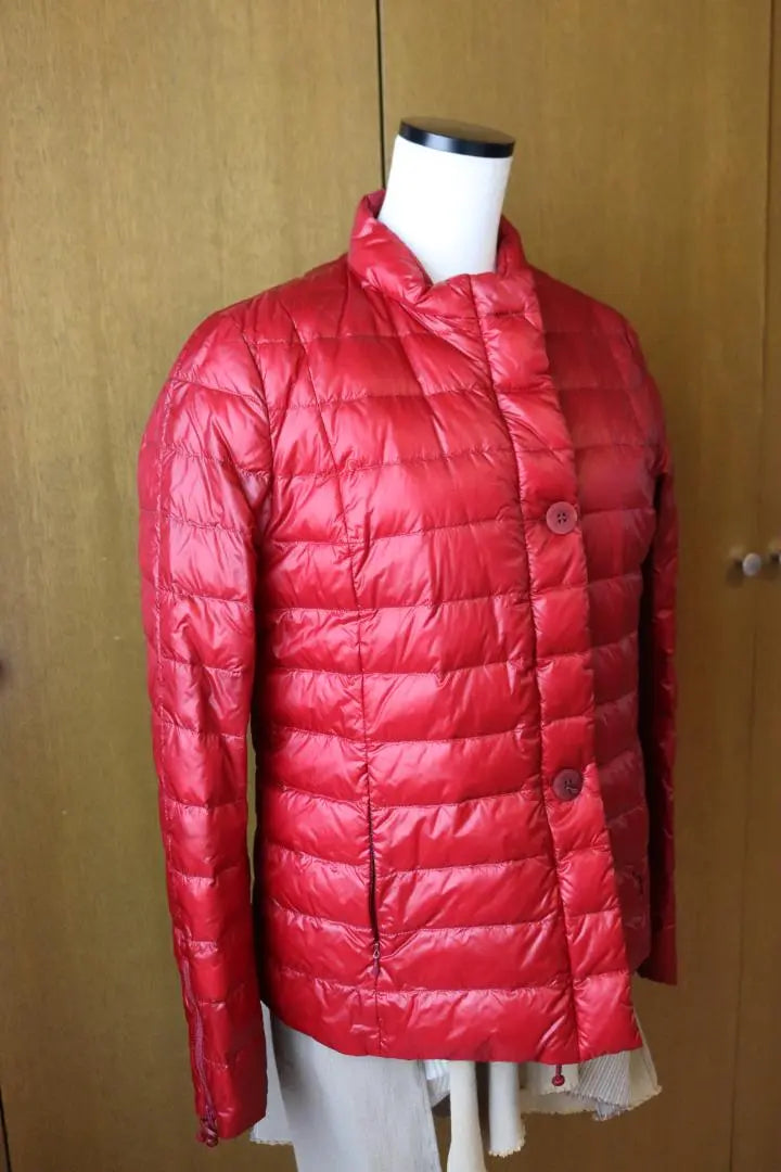 57 Issey Miyake HaaT Down Jacket Red 90% Down Feather 10