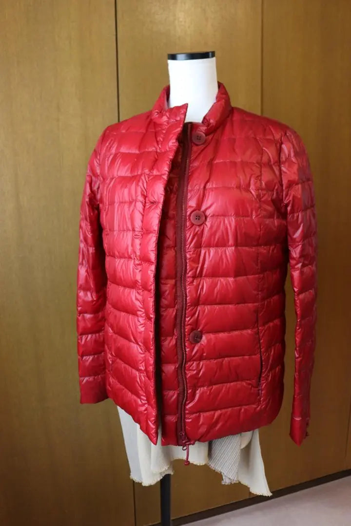 57 Issey Miyake HaaT Down Jacket Red 90% Down Feather 10